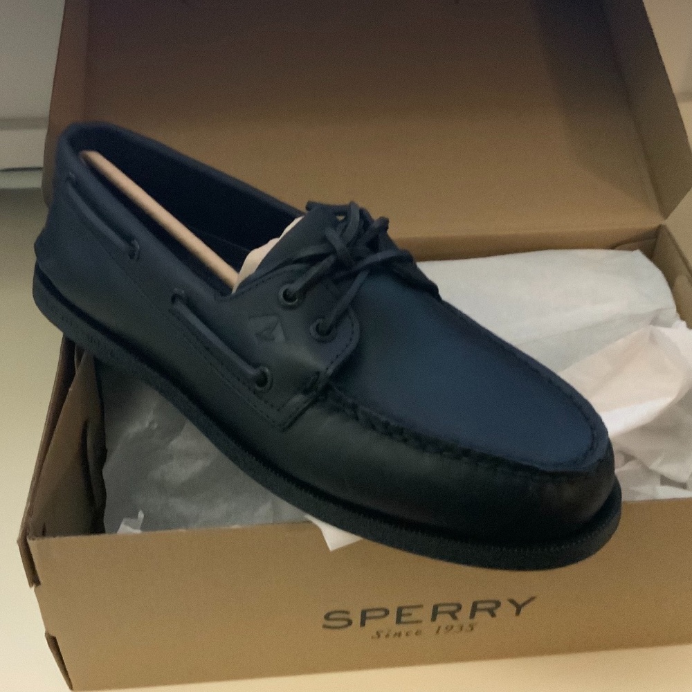 Sperry A/O 2 EYE BLACK SIZE 8.5